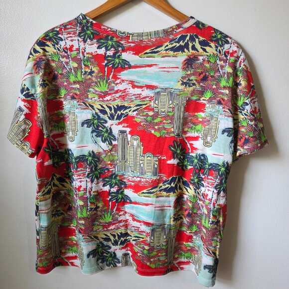 EUC LIKE NEW ZARA PRINTED CREW NECK TEE SIZE SMALL - Picture 2 of 16